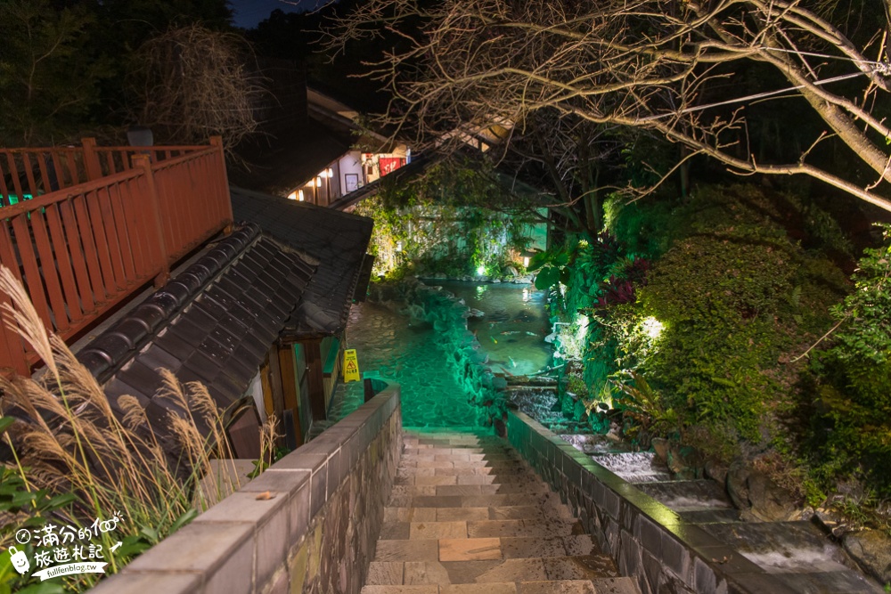 北投溫泉推薦【川湯溫泉養生餐廳】溫泉湯屋.大眾裸湯,一秒飛京都,個人湯屋24小時不打烊!