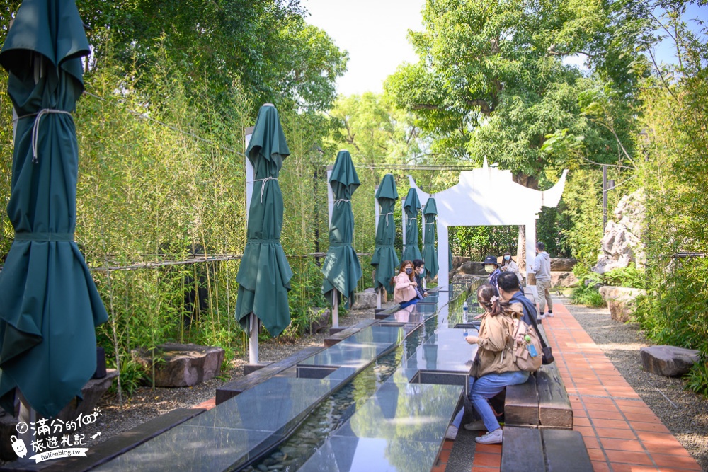 台南善化景點|沈園.南亭曲水流觴.深緣及水文化園區|茶點漂漂河, 流杯喫茶體驗~文人雅士的聚會秘境!