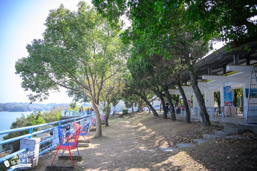 台南【烏山頭水庫風景區】南洋櫻盛開.玩親水公園.遊八田與一園區,搭遊艇.走吊橋.拍天壇.穿和服,水庫一日遊攻略!