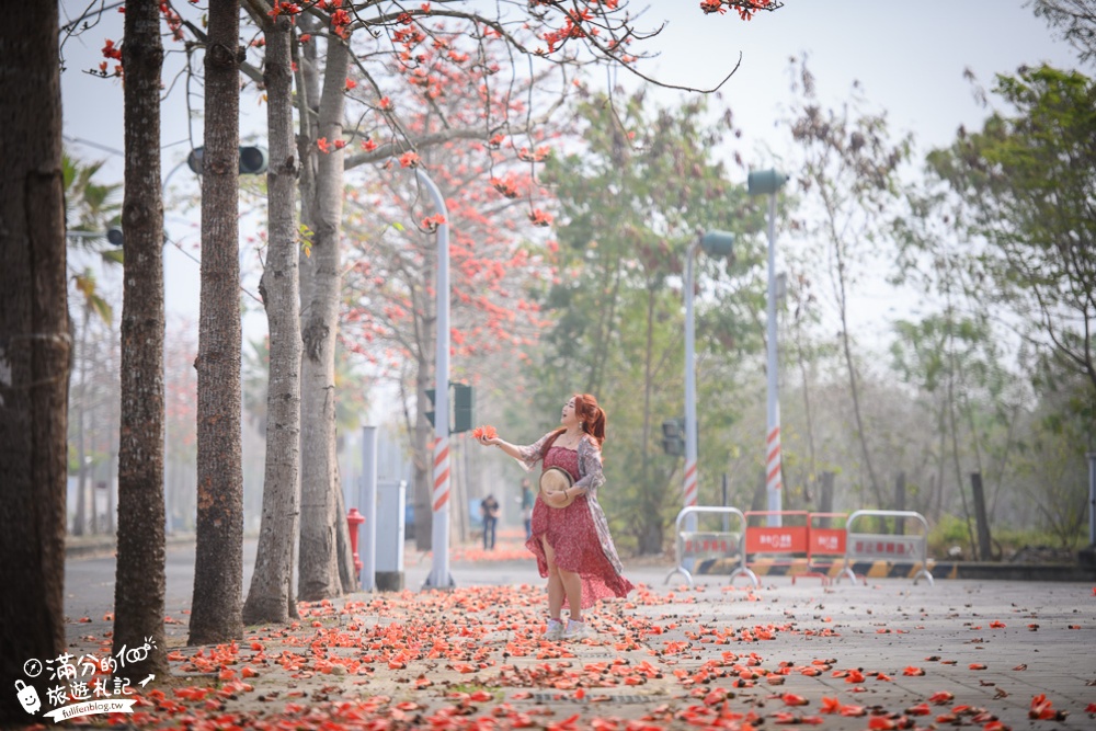 台南新景點|綠能科技示範場域|梅花鹿風車地景.能源大樹.紅毯木棉花道|超吸睛~巨無霸小鹿斑比出沒啦!