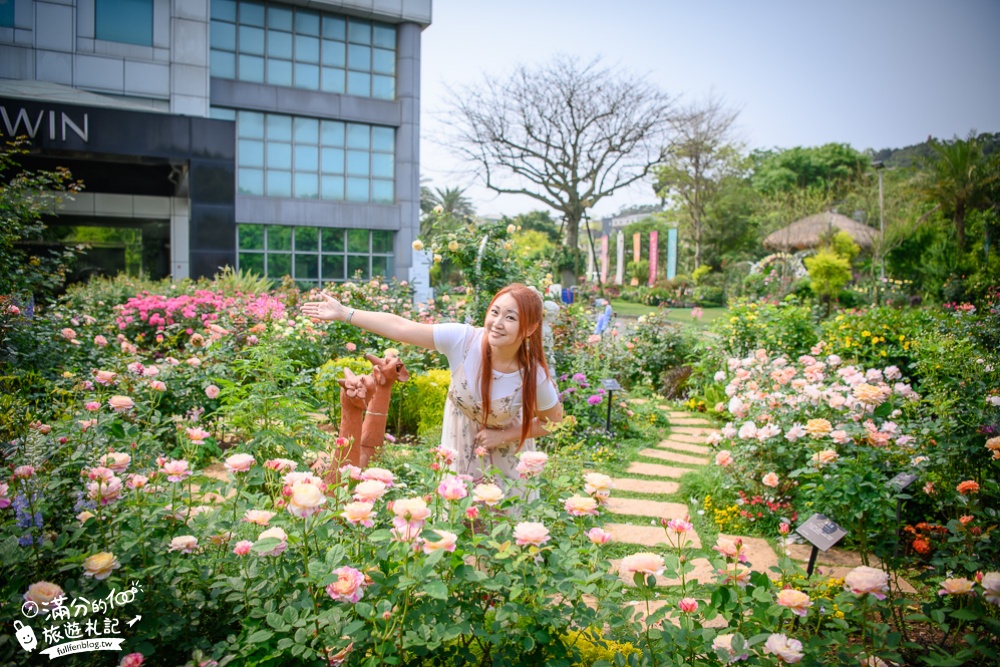 桃園楊梅【雅聞魅力博覽館】免門票玫瑰花園賞花攻略.落羽松秘境約會趣!