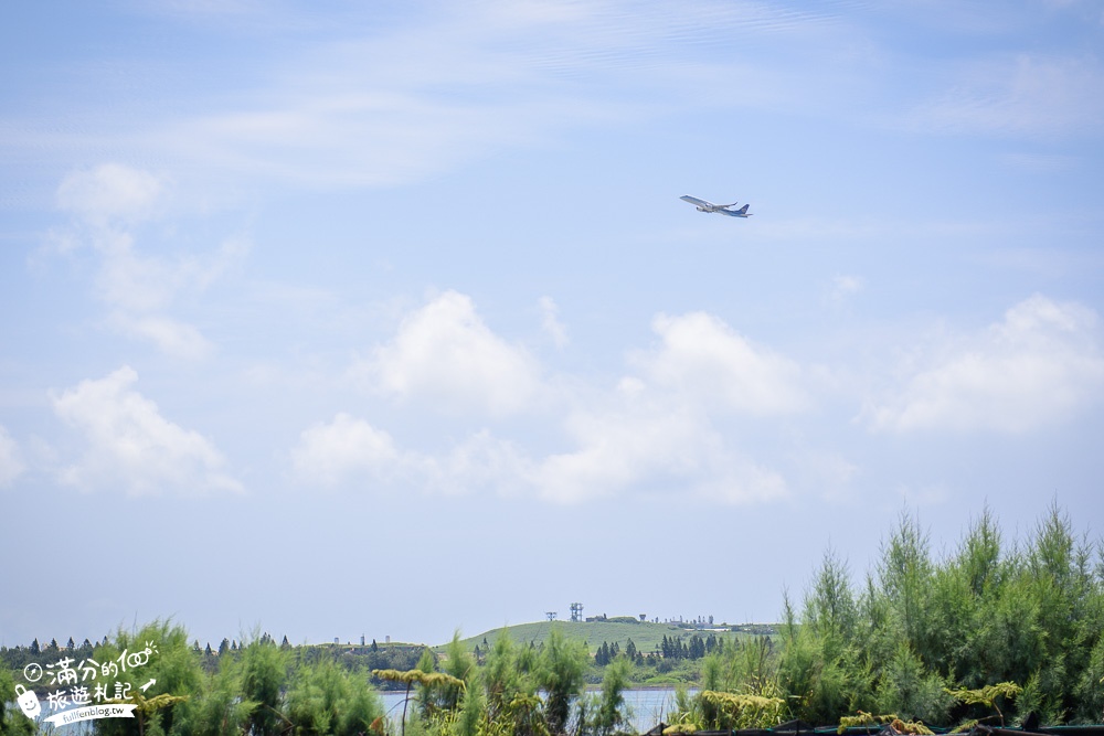 澎湖景點|東石環保公園(免門票) 勇闖咾咕石迷宮.望海景.看飛機~澎湖垃圾掩埋場變身網美打卡點!