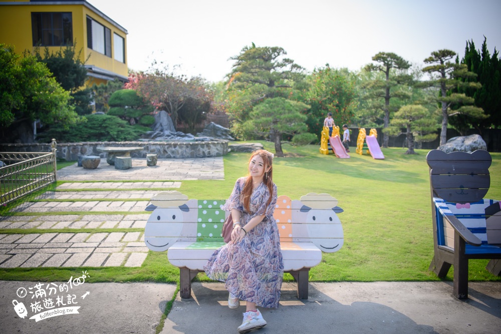 雲林虎尾景點|奶奶的熊毛巾故事館(免門票)巨型彩色織布機.溜滑梯.沙坑池~親子放電好去處!