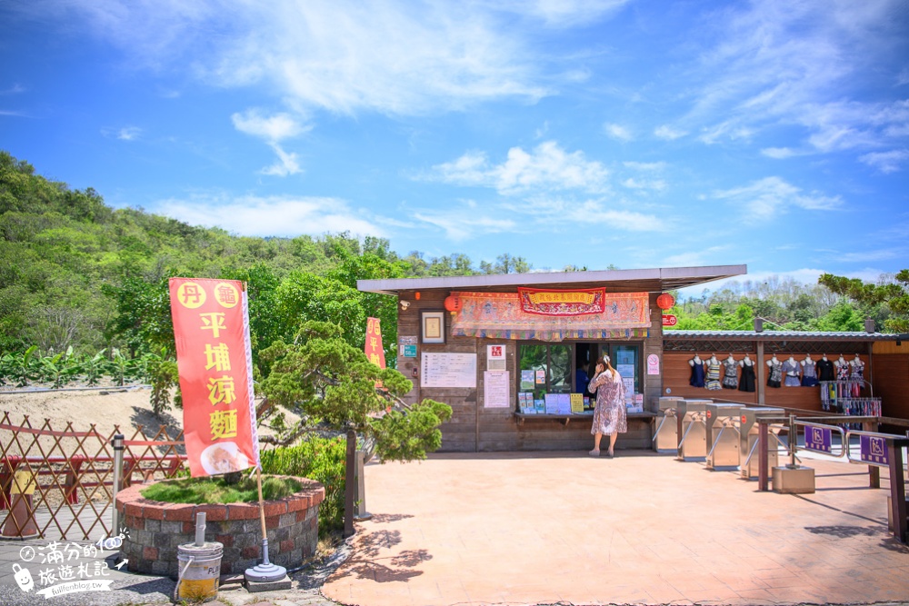 台南楠西景點|龜丹溫泉體驗池|50元銅板價.泡足湯.個人湯屋.吃芒果冰.龜丹涼麵|超幽靜~森林美人湯!