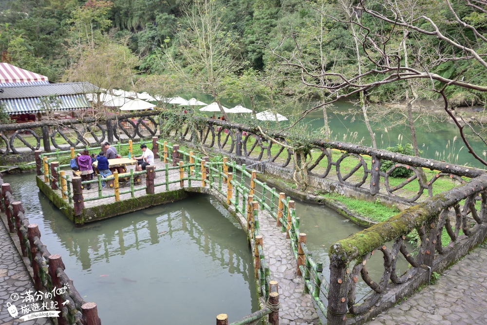 平溪景點|十分瀑布公園(免門票)台版尼加拉大瀑布|超震撼~森林系天然溪谷瀑布!