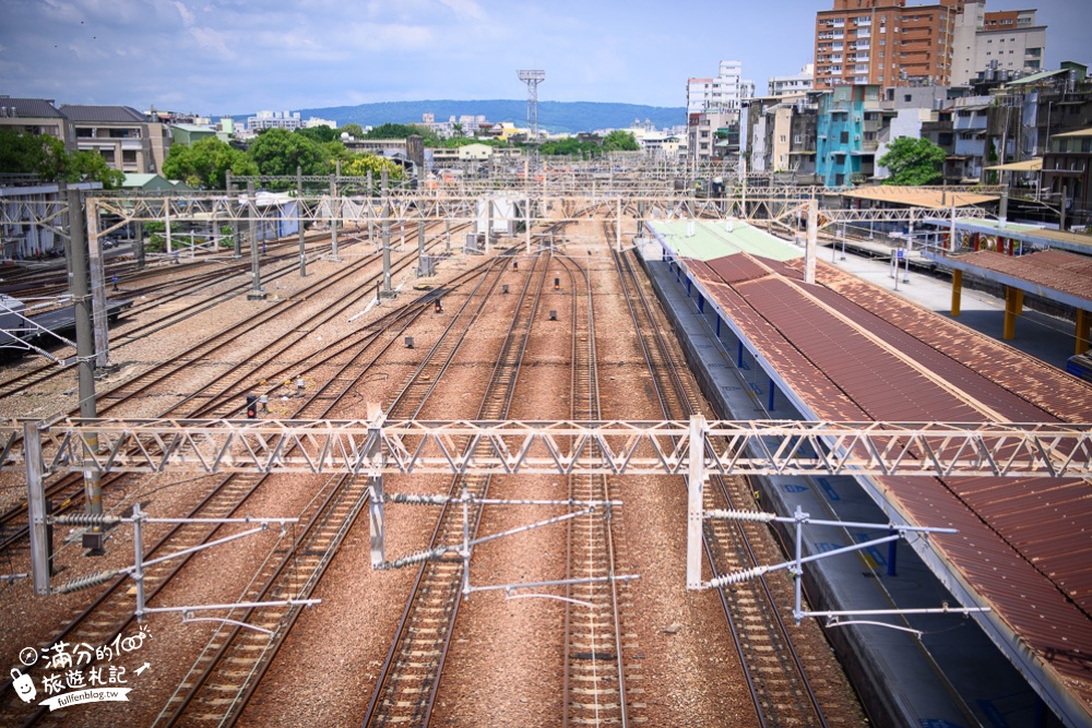 彰化景點|散步扇庫(免門票)古錐 太空貓公仔.看小火車.拍地景彩繪~跟著喵星人散步趣!