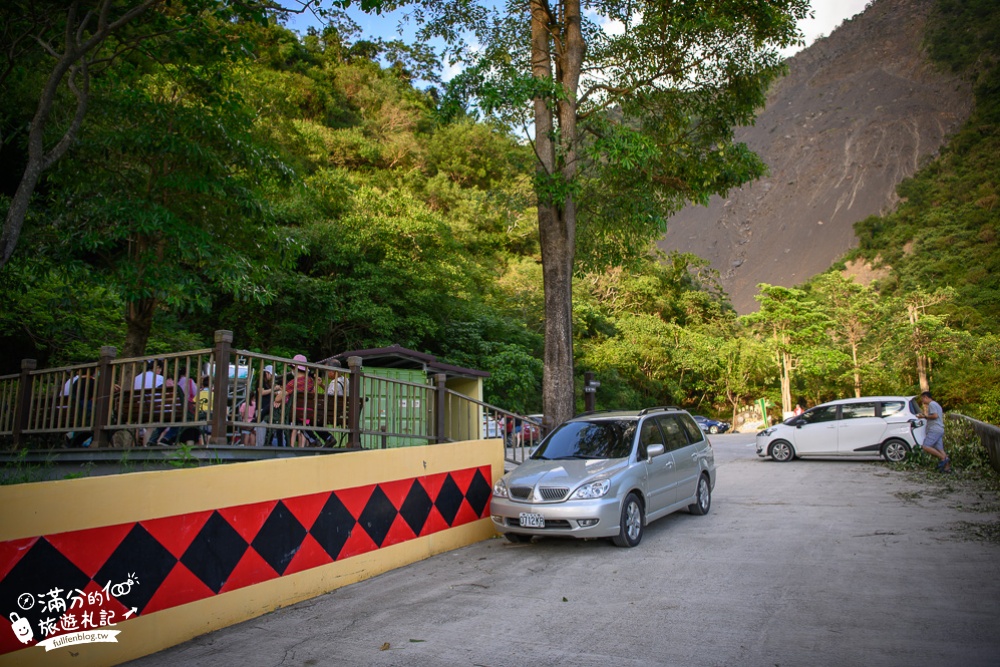 屏東景點|卡悠峯瀑布(免門票)步行15分直達懸崖秘境~秀麗群山.磅礴山澗瀑布盡收眼底!