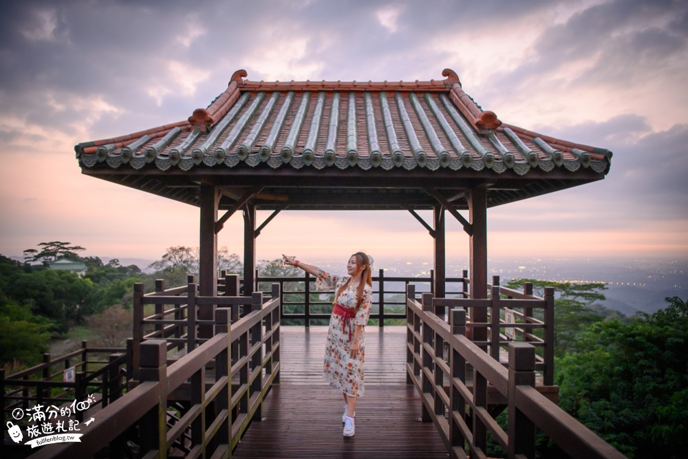 台南景點|火山碧雲寺(免門票)賞夕最美亭台樓閣|開車直達~雲霧仙境盡收眼底!