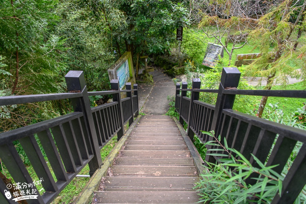 苗栗景點|神仙谷瀑布(免門票)走吊橋.看峽谷.賞涓絲瀑布|輕鬆攻略~步行5分鐘即達仙境溪谷!