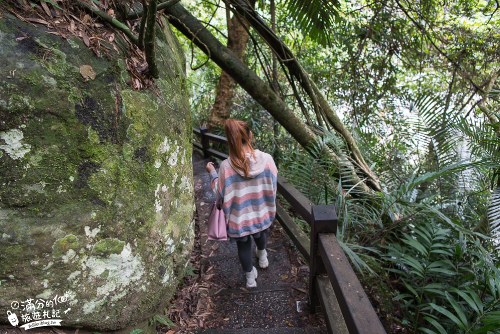 苗栗景點|神仙谷瀑布(免門票)走吊橋.看峽谷.賞涓絲瀑布|輕鬆攻略~步行5分鐘即達仙境溪谷!