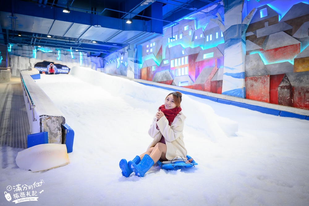 台中景點【SNOWTOWN雪樂地最新門票資訊】親子玩樂攻略,超刺激滑雪道.打雪仗堆雪人,玩拍夢幻雪世界!