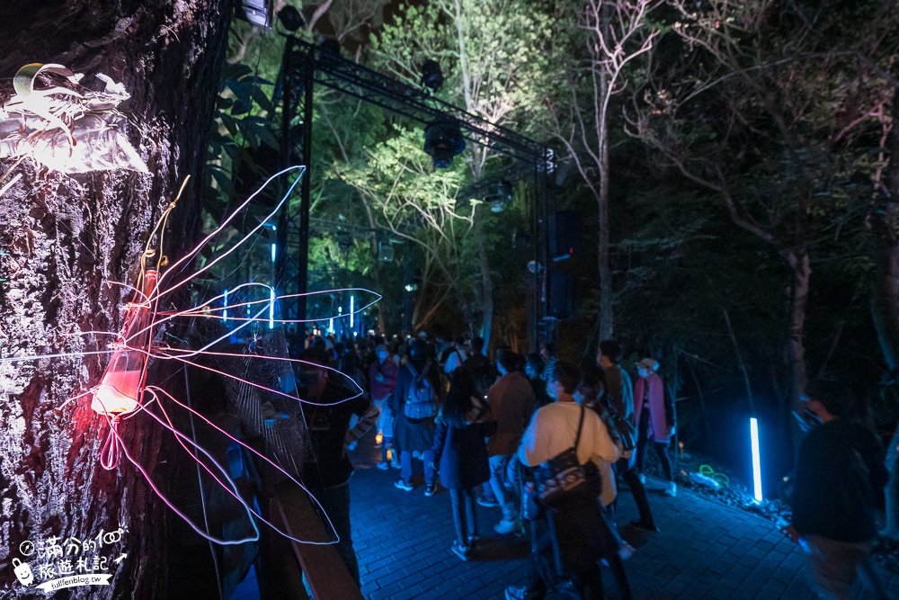 台南空山祭一日遊|虎形山公園|夢幻世界樹之泉.發芽種子.七彩光影秀.挑戰超光流體吊橋!