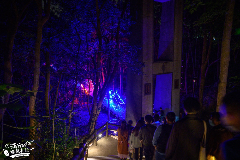 台南空山祭一日遊|虎形山公園|夢幻世界樹之泉.發芽種子.七彩光影秀.挑戰超光流體吊橋!