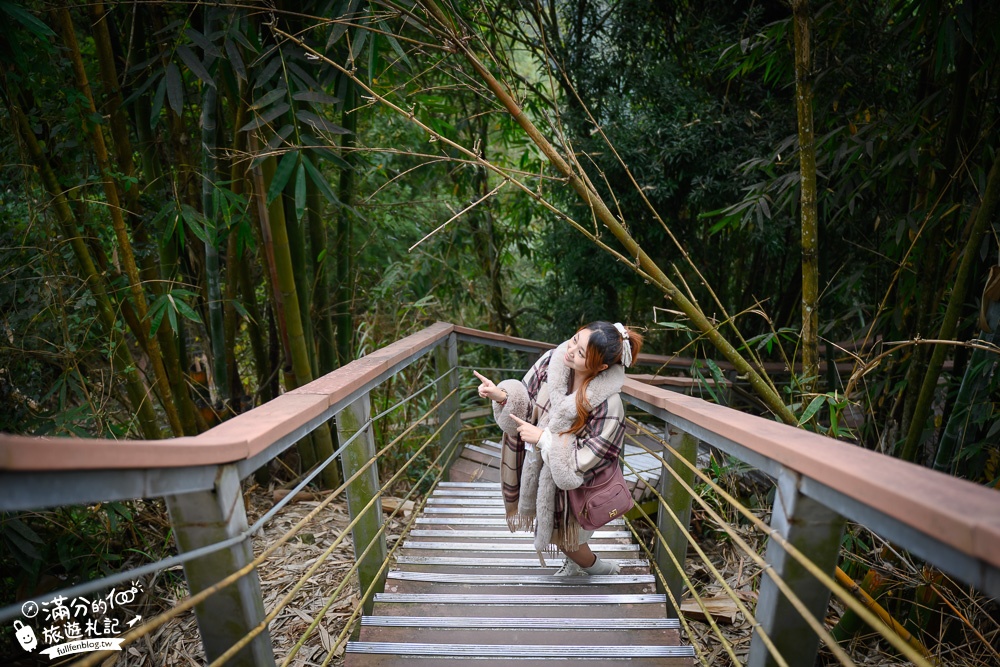 南投景點【竹山天梯.竹山地心谷】全台最震撼的梯子吊橋,走吊橋看瀑布,大自然山谷之美!