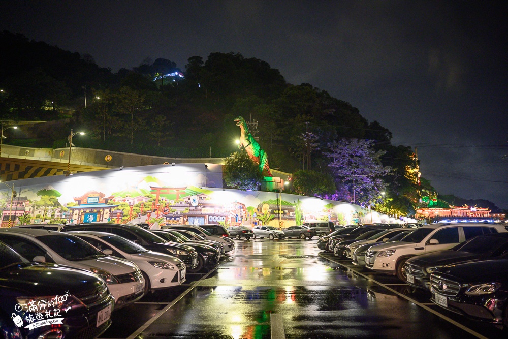 新北景點|烘爐地南山福德宮|北台灣最大土地公廟,巨無霸土地公神像.看101百萬夜景~最新壁畫大街超好拍!