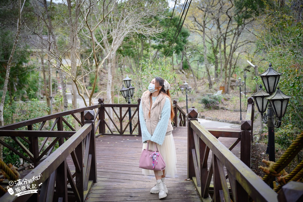 苗栗【虎山溫泉會館】湯之島泰安溫泉,全台唯一島上溫泉,走吊橋.泡美人湯~世外桃源的溫泉鄉!