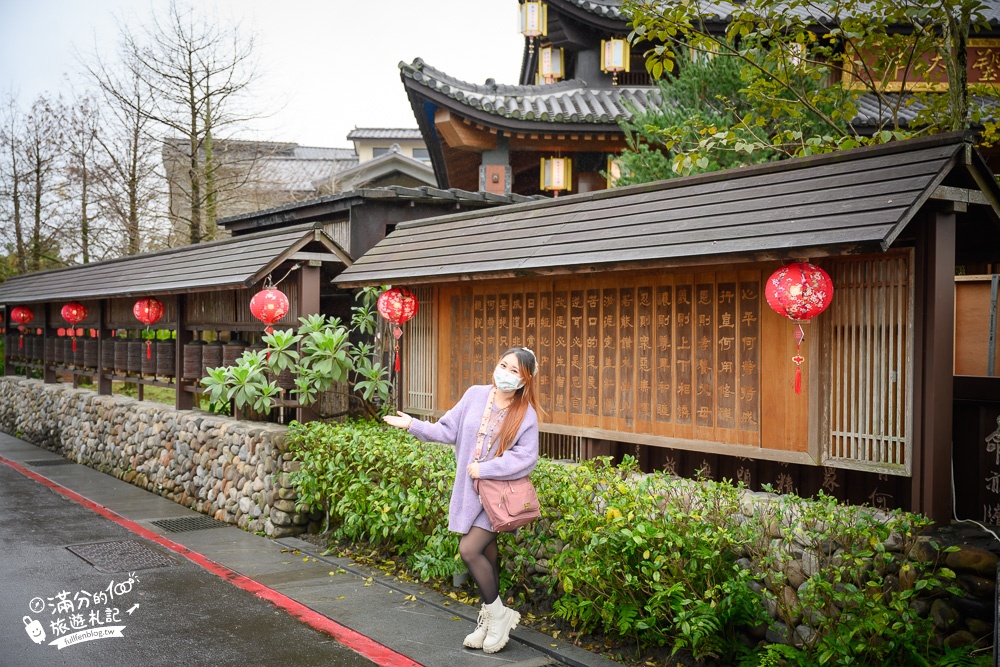 【宜蘭北后寺】免門票襌風水上步道.五尺高泥塑大佛超壯觀,一秒到日本漫步靜謐日式庭院!