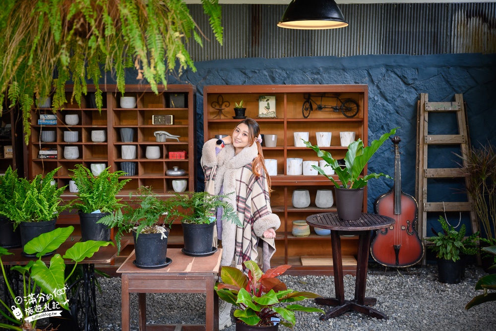 台北景點|陽明山野人花園|植物系咖啡館.台北下午茶|網美約會景點~森林裡的玻璃花屋!