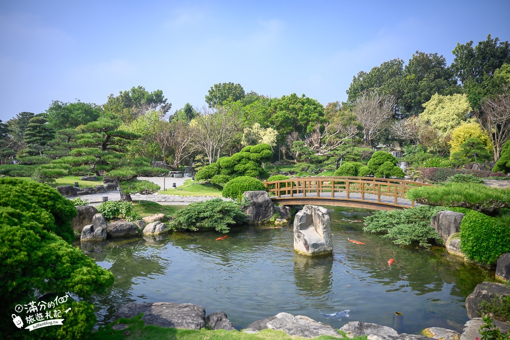 彰化【成美文化園】台版兼六園美拍攻略帶你玩,懷舊古厝也是落羽松秘境!