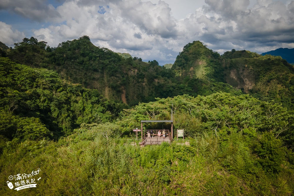 南投景點|九九峰森林步道(免門票)草屯隱藏版秘境,獨特火炎山地形~超療癒抹茶山谷!