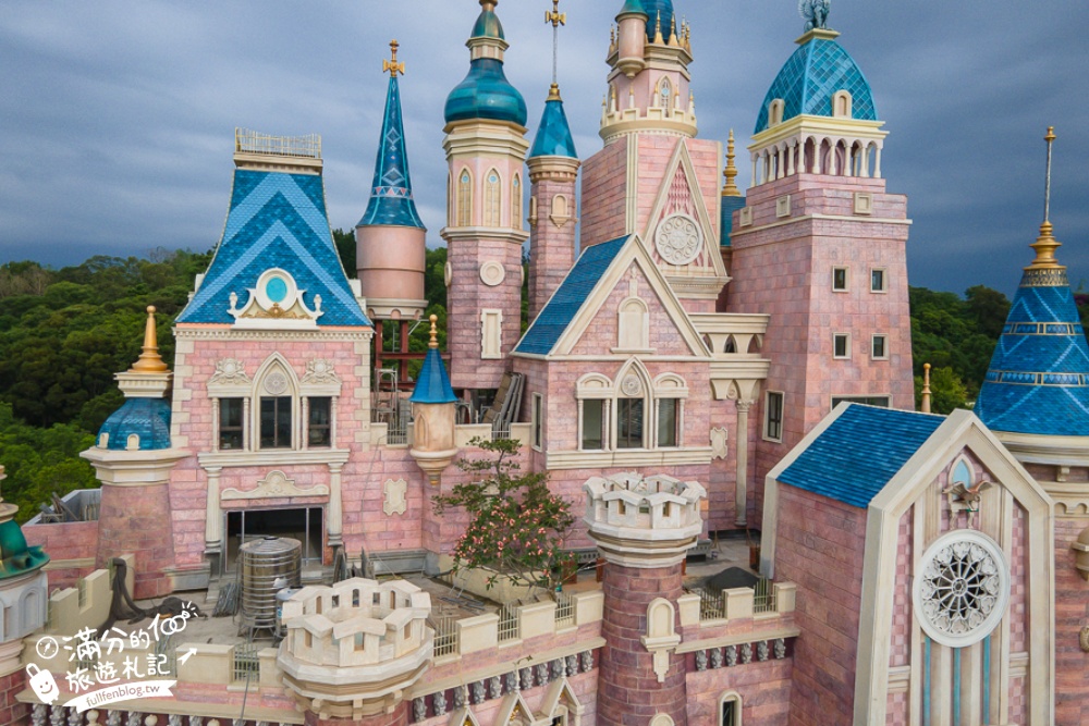 嘉義新景點【歐樂沃築夢城堡】台版迪士尼城堡璀璨驚艷,預計2024年底開幕!