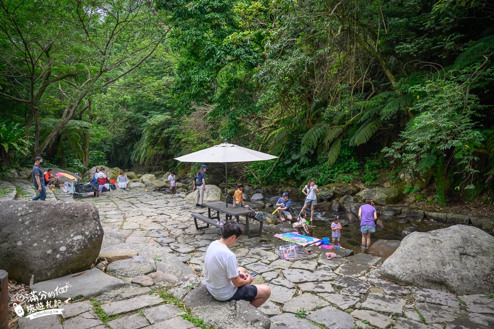 陽明山景點【福田園生態農莊】陽明山親子玩水秘境.招牌必吃甕窯雞套餐.探索森林裡的玻璃屋!