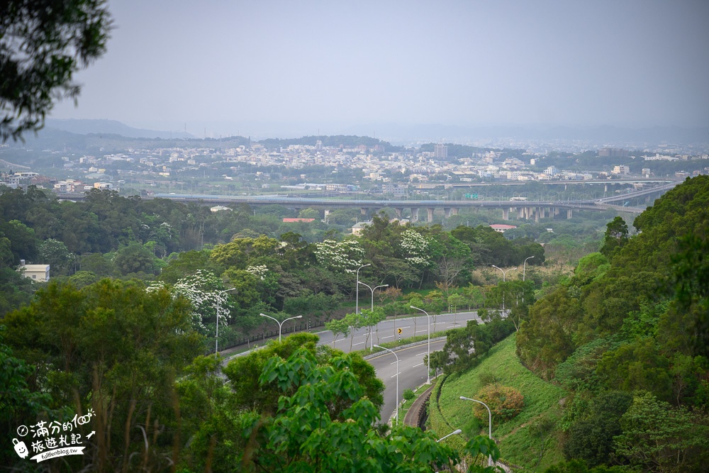 苗栗景點【好客公園】苗栗銅鑼賞桐秘境.台灣客家文化館浪漫四月雪,桐花步道.周邊順遊景點美食!