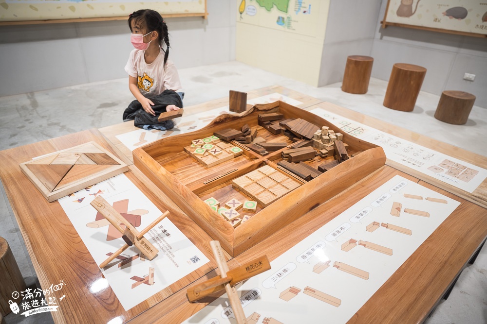 宜蘭景點【森學苑】免門票樹木主題故事館.木材的故鄉.親子景點玩手作~巨無霸木琴好玩又好拍!