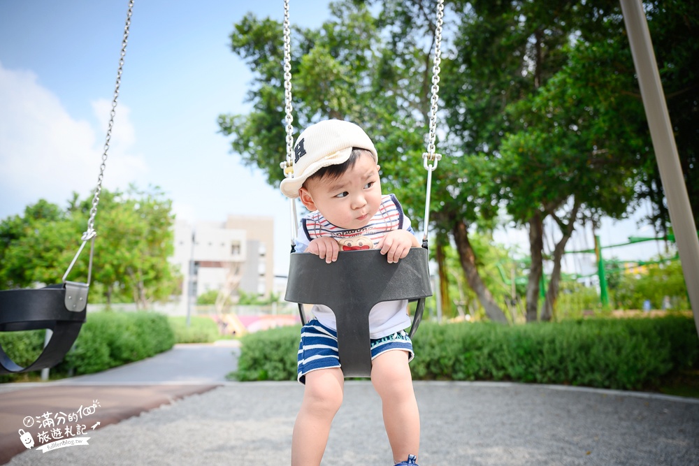 彰化親子景點【員林兔馬鹿公園】消防車主題公園.員林最新9.6公尺圓型球塔溜滑梯,大小朋友玩翻天!