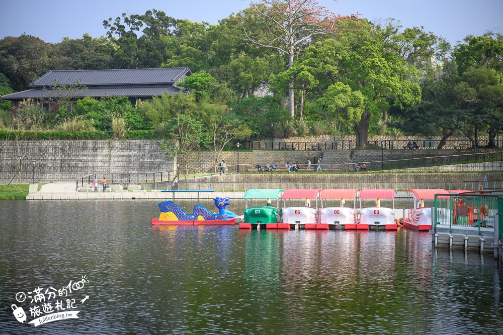 新竹景點|青草湖(免門票)新竹八景.環湖步道.踩天鵝.玩立槳.走水上步橋~城市裡的湖畔仙境!