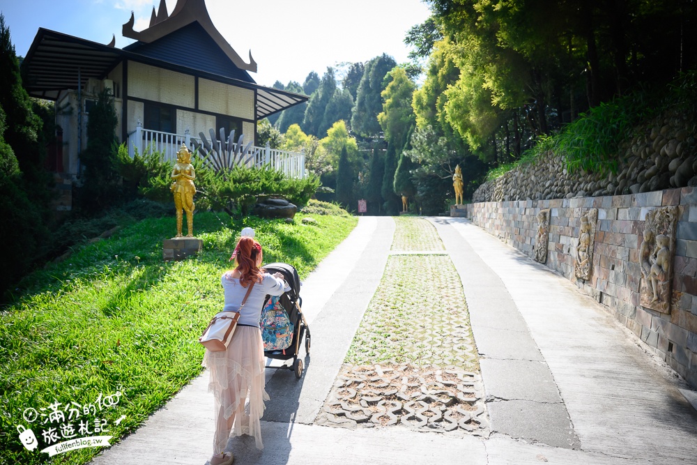 【雲林桂林映象會館】古坑小泰國.免門票南洋渡假村.泰式城堡.高腳屋.泰式嘟嘟車.四面佛都好拍!