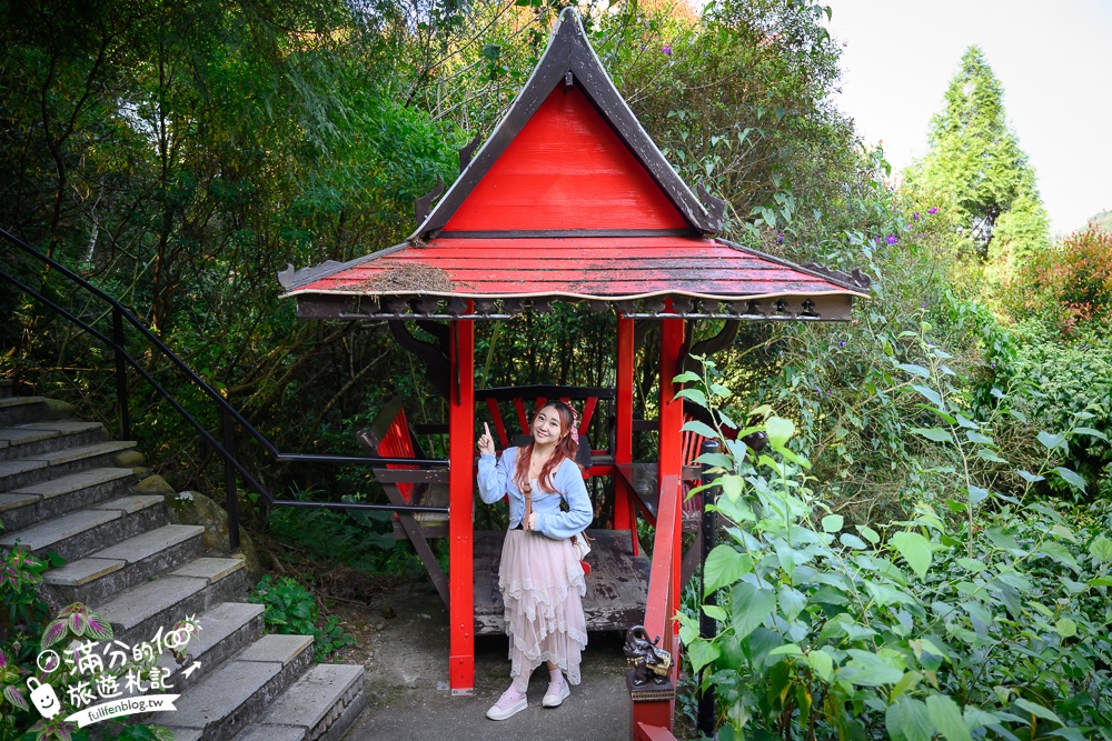 【雲林桂林映象會館】古坑小泰國.免門票南洋渡假村.泰式城堡.高腳屋.泰式嘟嘟車.四面佛都好拍!