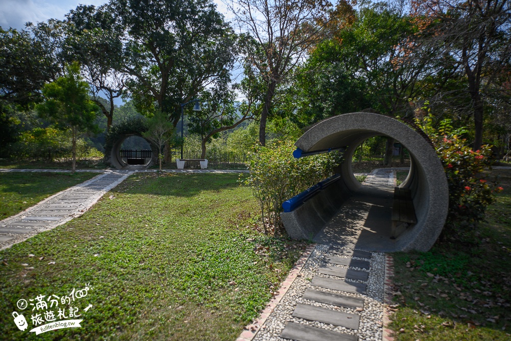 【苗栗日新島】水榭樓台,全台唯一湖中島上的咖啡館!來看水庫.拍洋樓.喝下午茶.探索水管洞穴!