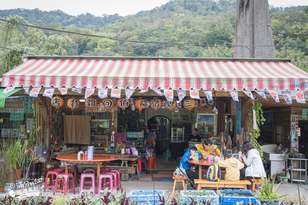 新北景點【三貂嶺商店】火車鐵道旁的古早味冰店.火車第一排搖滾區,吃剉冰近距離看火車好震撼!