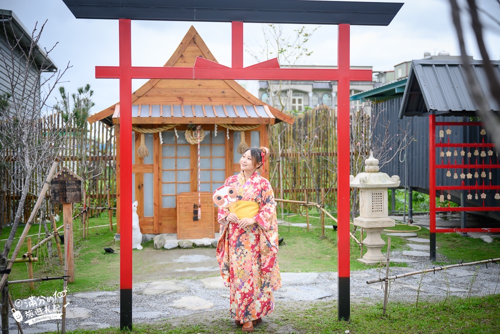 花蓮景點【張家樹園】吉安日本村,免費和服體驗.餵梅花鹿~偽出國玩日式小鎮!