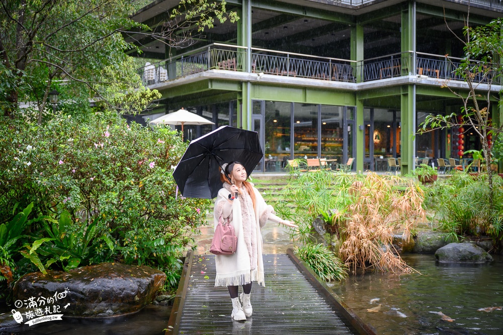 宜蘭|三富休閒農場.紫森林旅宿|一泊一食.玻璃屋咖啡館,療癒小仙境~直接住在森林裡!