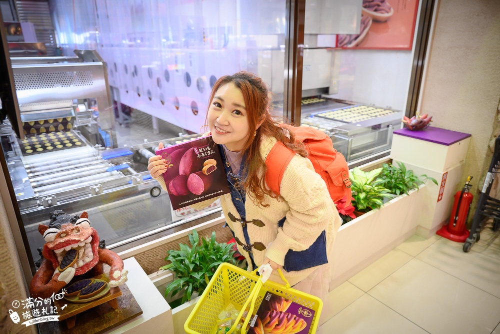 沖繩景點|御菓子御殿恩納店(免門票)沖繩紅薯塔觀光工廠.中國宮殿好吸睛~沖繩必訪海景伴手禮店!