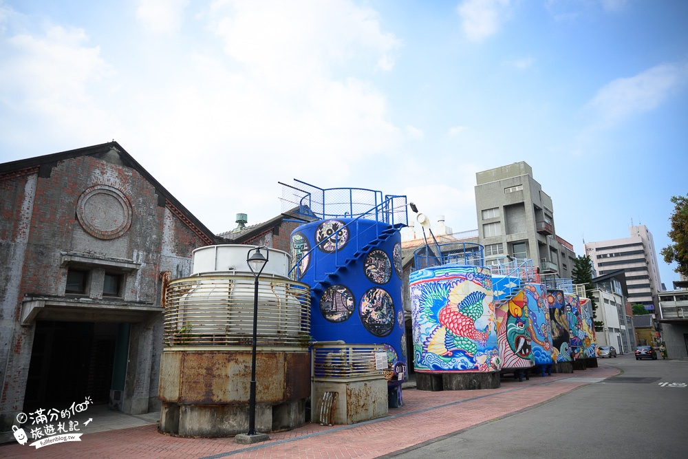 台中景點|文化部文化資產園區(免門票)日酒廠藝術基地~看見諾亞方舟,大船上的幻夢城堡!