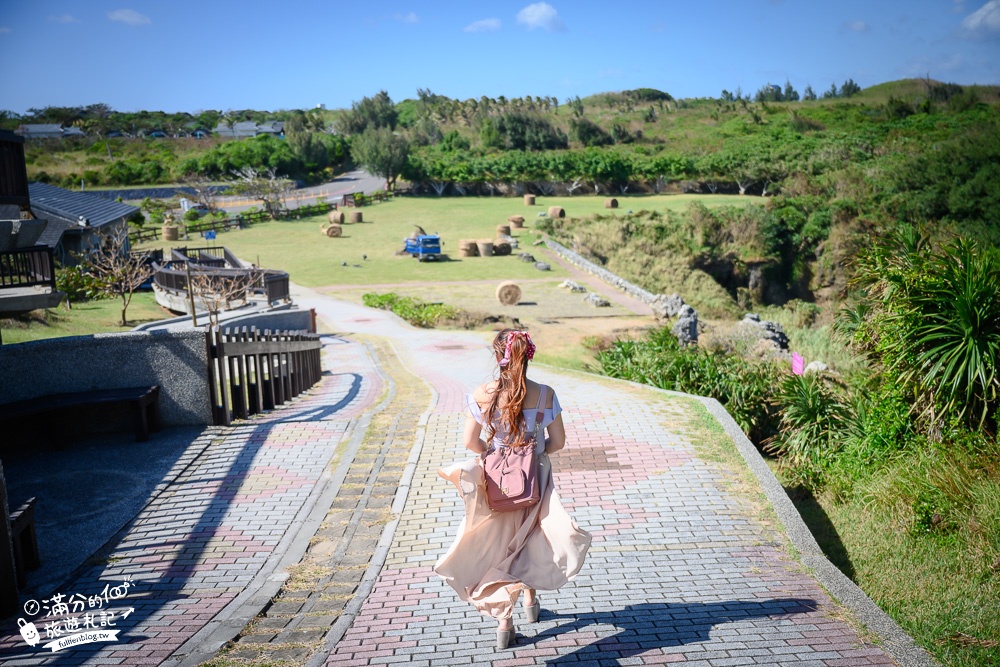 屏東景點【貓鼻頭公園】墾丁看海秘境.搭貓咪公車旅行趣,梅花鹿.老鷹地景藝術超壯觀!