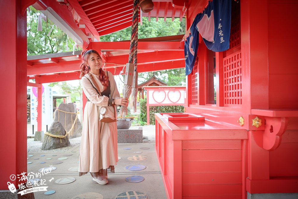 福岡景點【戀木神社心型御守】水田天滿宮.唯一祈求愛情的神社,必摸愛心石,必走愛情參道!