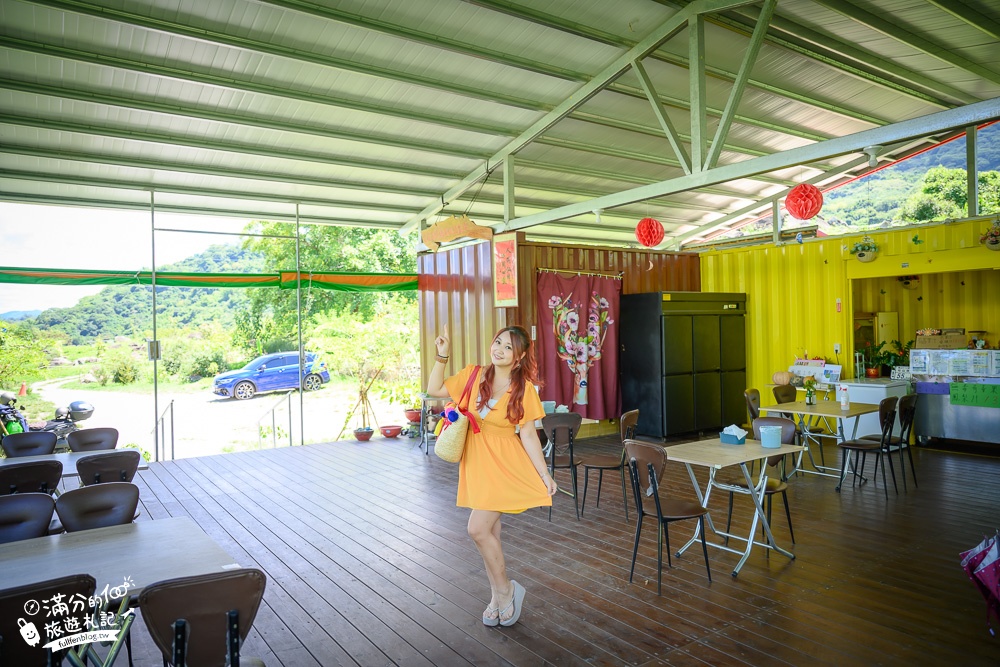 台東【花藞藞玫瑰岩休閒農場】台東景觀餐廳推薦.比明信片還美的山群之巔!