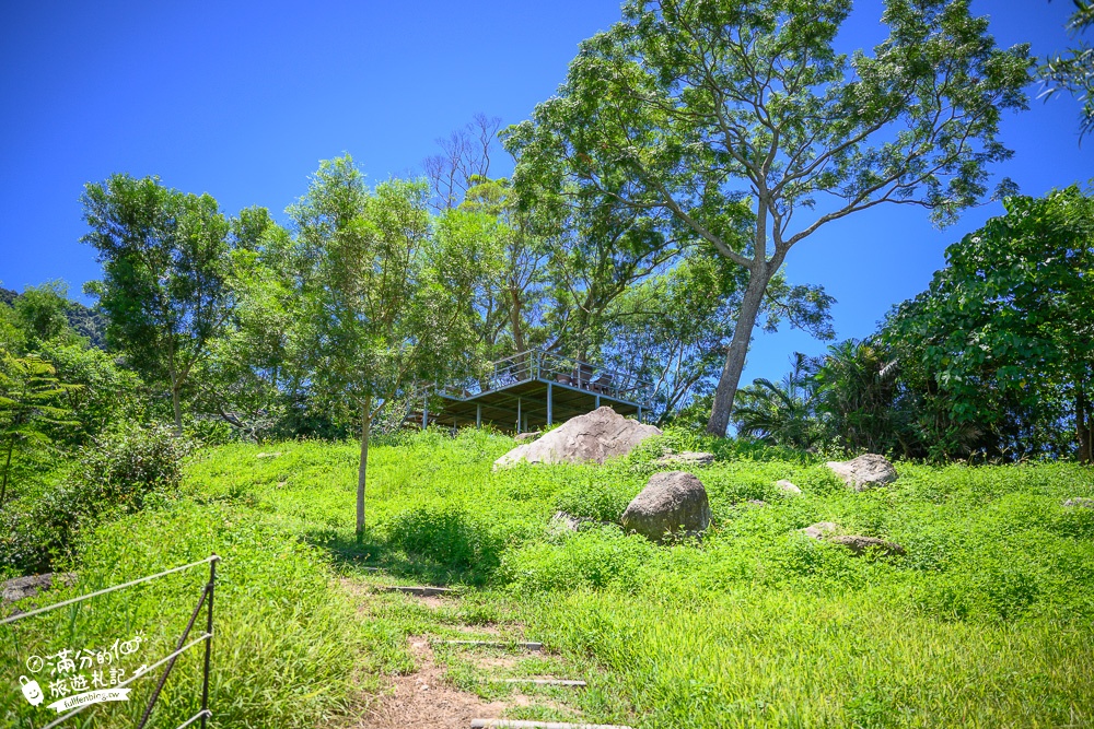 台東【花藞藞玫瑰岩休閒農場】台東景觀餐廳推薦.比明信片還美的山群之巔!