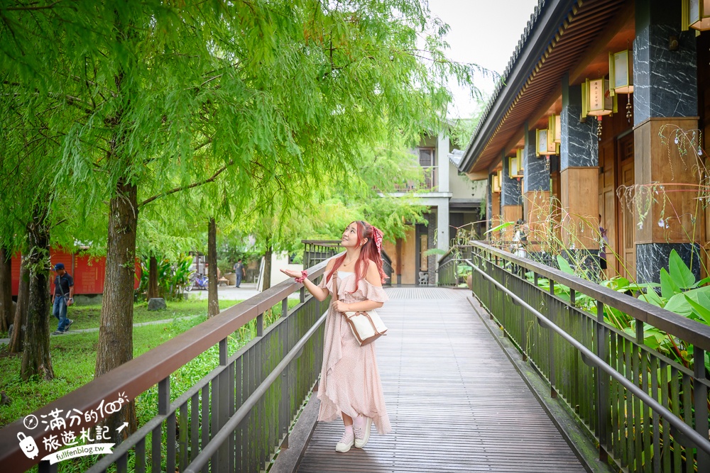 【宜蘭北后寺】免門票襌風水上步道.五尺高泥塑大佛超壯觀,一秒到日本漫步靜謐日式庭院!