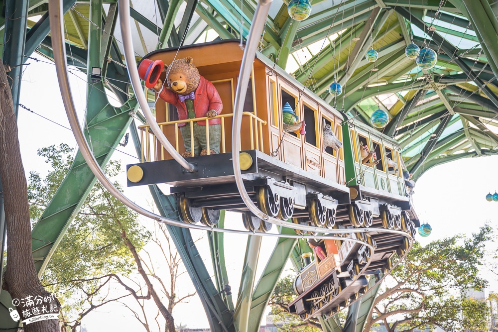 宜蘭新景點|幾米星空飛天小火車2.0版.呿呿噹森林公園.宜蘭車站周邊景點攻略~跟著幾米人物去旅行!