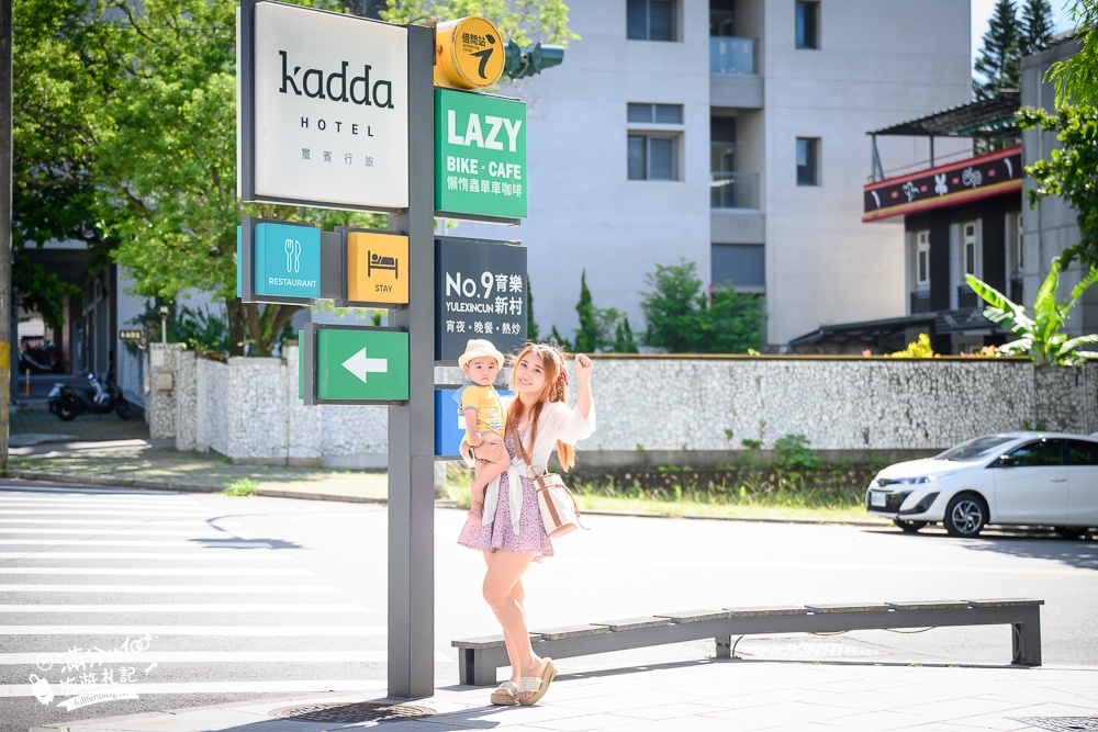 花蓮住宿推薦【花蓮璽賓行旅海景飯店】單車主題旅店.房間就能看花蓮港太平洋,還有無邊際泳池!