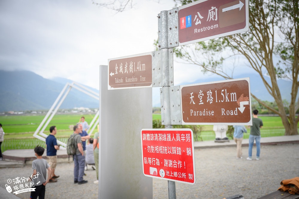 台東池上景點》台東池上伯朗大道.金城武樹.天堂路台東三大熱點玩樂攻略~台東池上週邊景點順遊規畫!