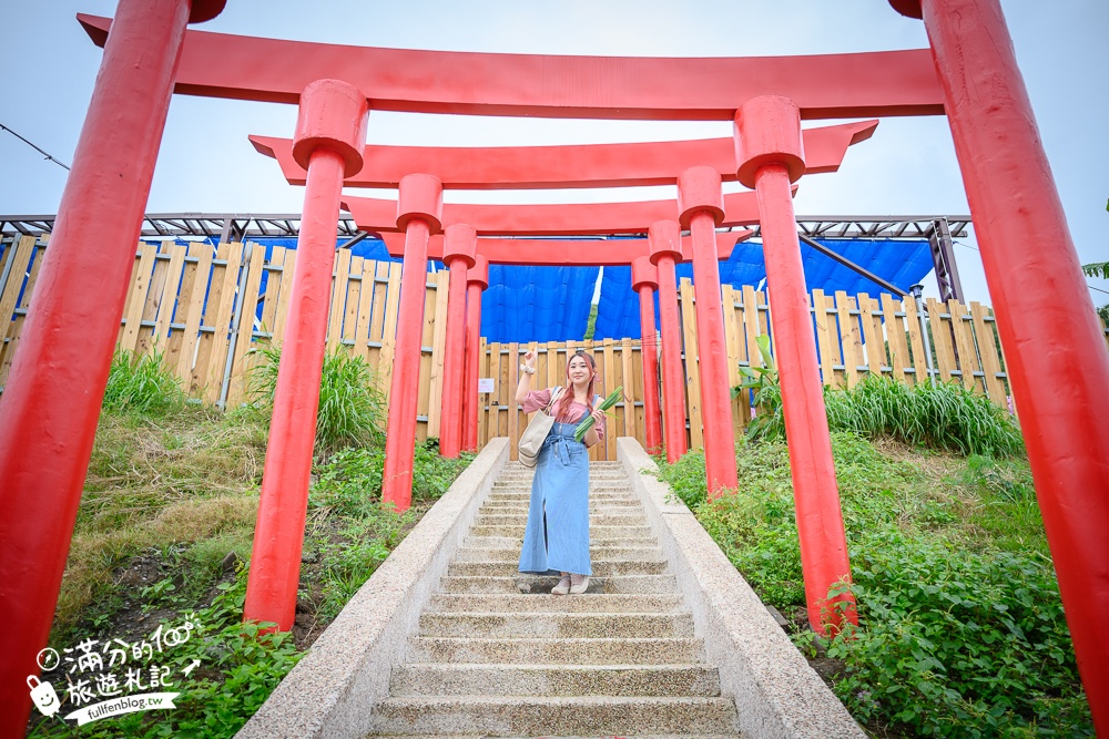 花蓮新景點【月崖灣親子農場】門票資訊&玩樂攻略.海景千本鳥居在這.和服免費穿還能餵水豚笑笑羊!