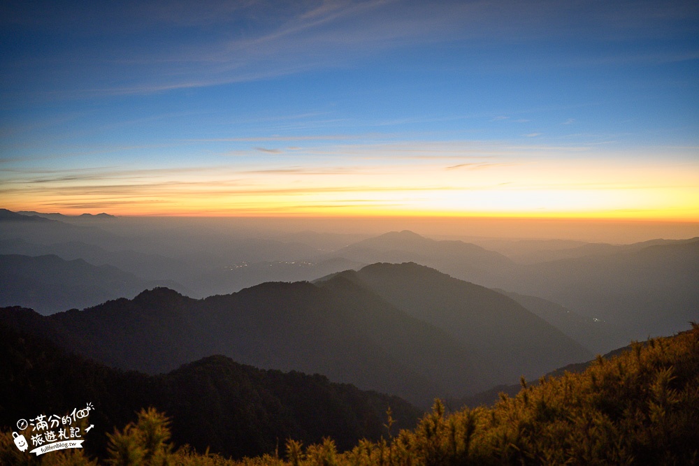 南投景點｜合歡山主峰(免門票)台灣百岳攻略.夕陽.雲海.銀河.山谷美景一次滿足~夢幻雲海觀景台!