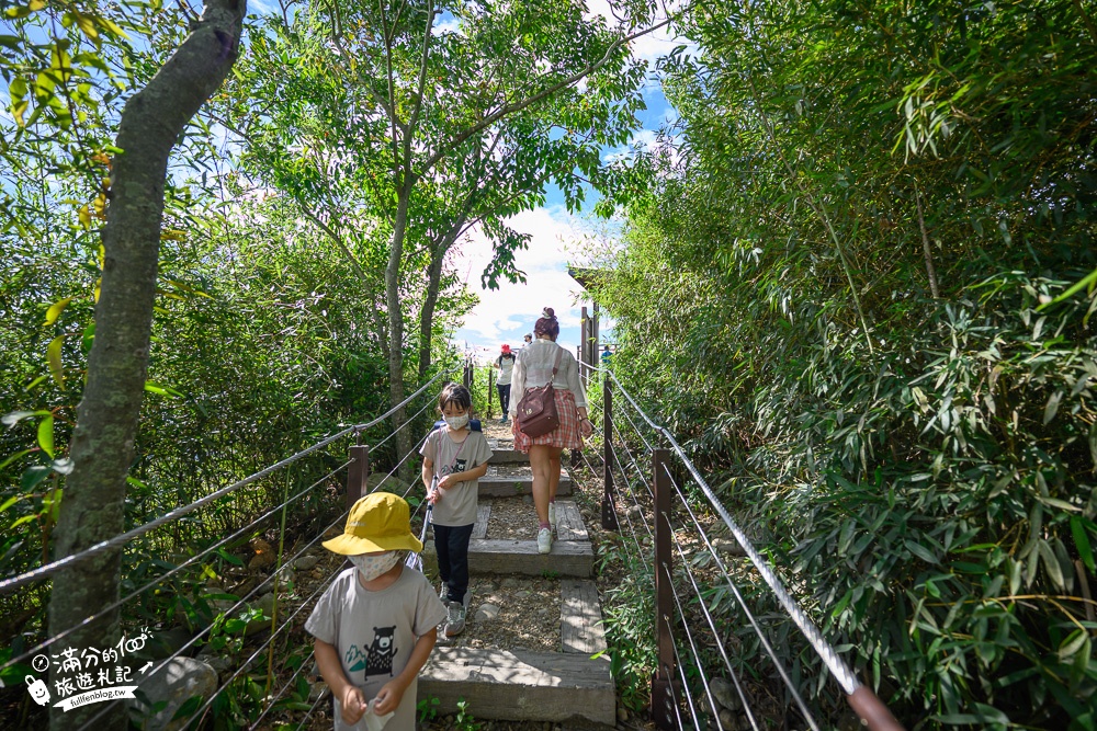 南投景點|九九峰森林步道(免門票)草屯隱藏版秘境,獨特火炎山地形~超療癒抹茶山谷!