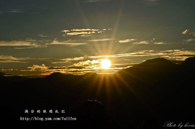 嘉義番路鄉景點》阿里山國家風景區 阿里山祝山日出 觀日雲海